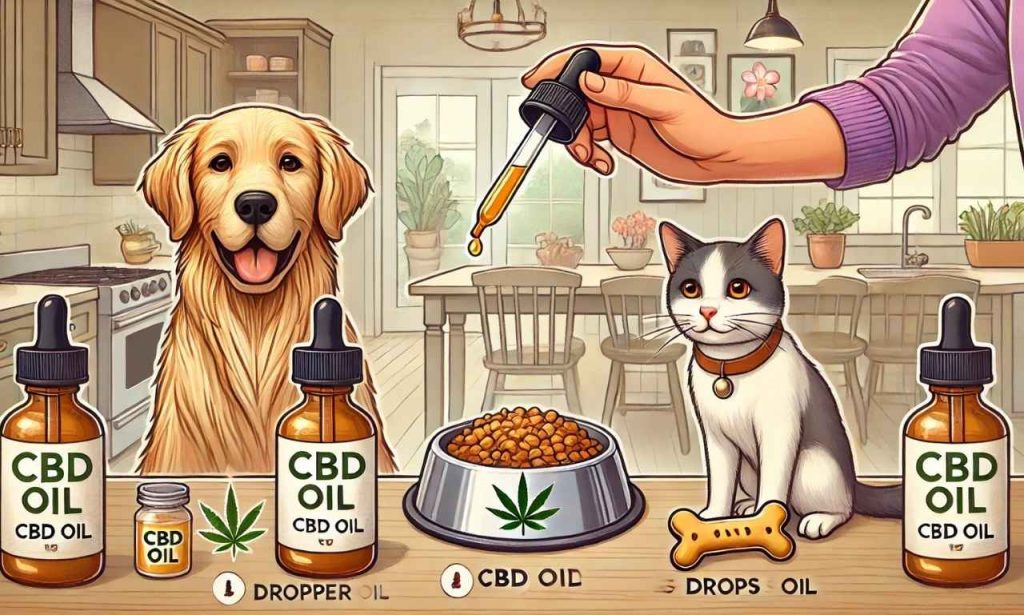 how to administer cbd oil in pets