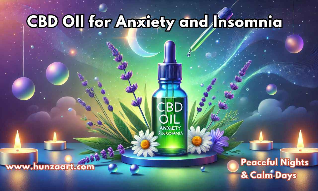 CBD OIl for Anxiety and Insomnia