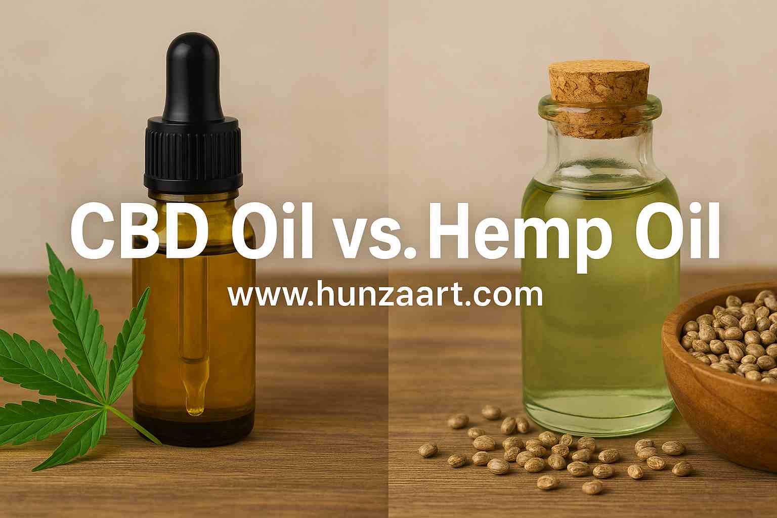 cbd oil vs hemp oil difference, uses, and benefits