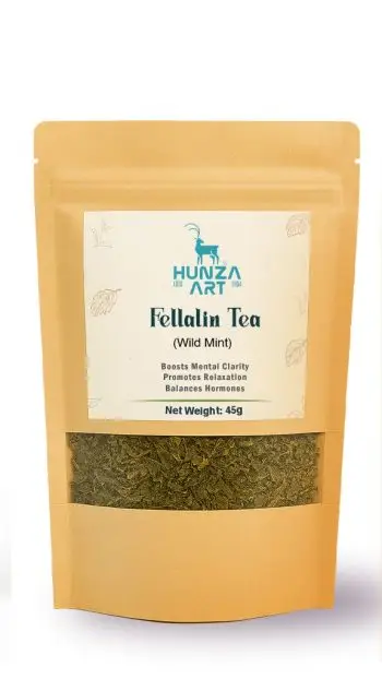 wild mint tea from hunza