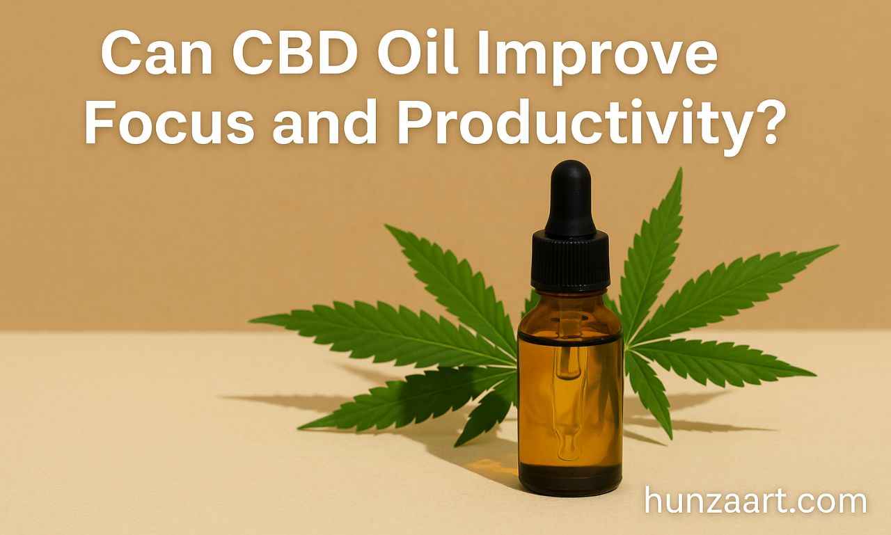 cbd oil improves focus memory and productivity