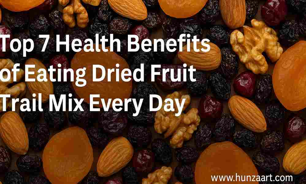 dried fruit trail mix benefits