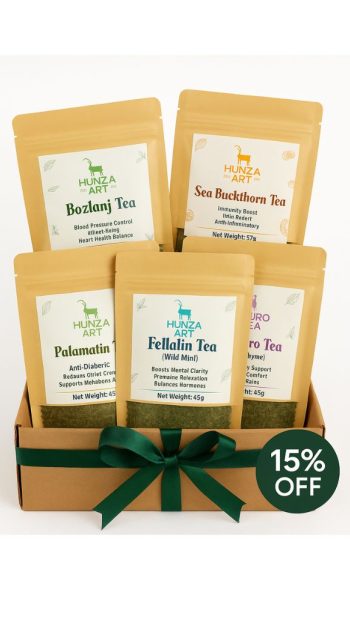 pack of 5 - herbal teas