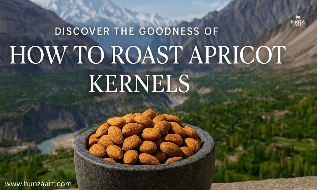 how to roast apricot kernels