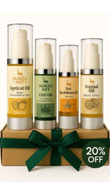 HUNZA ART SPECIAL: Wellness Oils Bundle