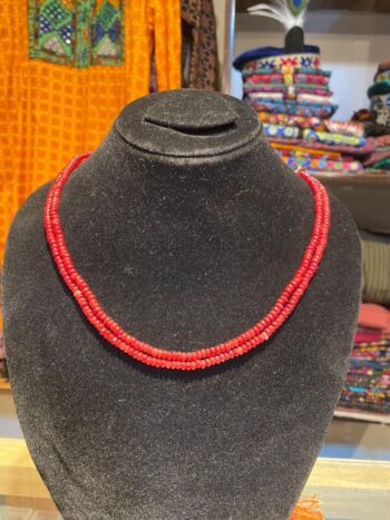 Gulnaar | Double Strand Ruby Necklace